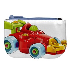 Car Vehicle Racing Car Formula Large Coin Purse