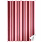 USA Flag Red and White Stripes Canvas 12  x 18   11.88 x17.36  Canvas - 1