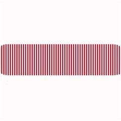 Usa Flag Red And White Stripes Large Bar Mats by PodArtist