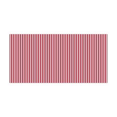 Usa Flag Red And White Stripes Yoga Headband by PodArtist