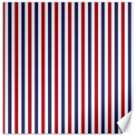 USA Flag Red White and Flag Blue Wide Stripes Canvas 12  x 12   11.4 x11.56  Canvas - 1