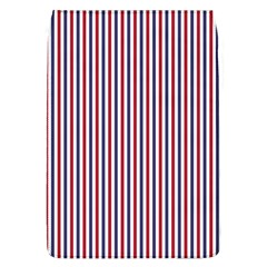 Usa Flag Red And Flag Blue Narrow Thin Stripes  Flap Covers (l)  by PodArtist