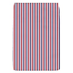 Usa Flag Red And Flag Blue Narrow Thin Stripes  Flap Covers (s)  by PodArtist