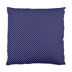 Usa Flag White Stars On Flag Blue Standard Cushion Case (two Sides) by PodArtist