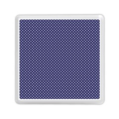 Usa Flag White Stars On Flag Blue Memory Card Reader (square)  by PodArtist