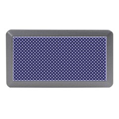 Usa Flag White Stars On Flag Blue Memory Card Reader (mini) by PodArtist