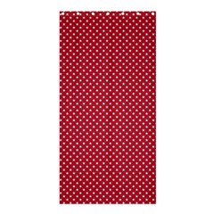 Usa Flag White Stars On Flag Red Shower Curtain 36  X 72  (stall)  by PodArtist