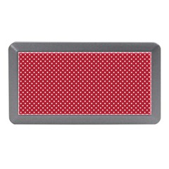 Usa Flag White Stars On Flag Red Memory Card Reader (mini) by PodArtist