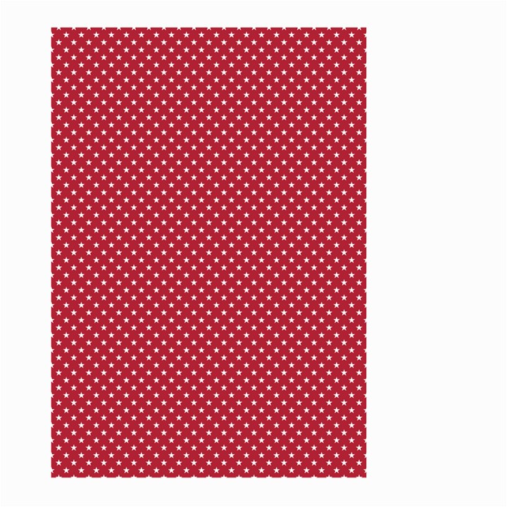 USA Flag White Stars on Flag Red Large Garden Flag (Two Sides)