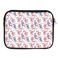 Red White And Blue Usa/uk/france Colored Party Streamers Apple Ipad 2/3/4 Zipper Cases by PodArtist