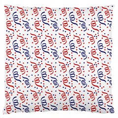 Red White And Blue Usa/uk/france Colored Party Streamers Standard Flano Cushion Case (two Sides) by PodArtist