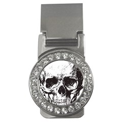 Skull Vintage Old Horror Macabre Money Clips (cz)  by Sapixe