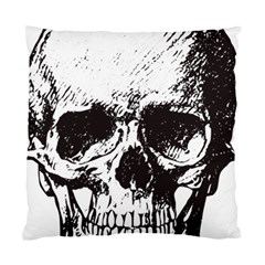 Skull Vintage Old Horror Macabre Standard Cushion Case (one Side) by Sapixe