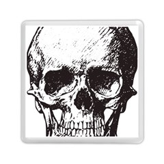 Skull Vintage Old Horror Macabre Memory Card Reader (square)  by Sapixe