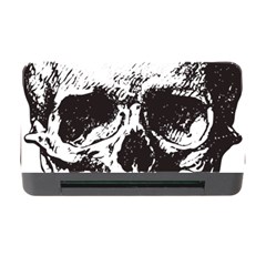 Skull Vintage Old Horror Macabre Memory Card Reader With Cf by Sapixe