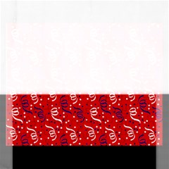 Red White And Blue Usa/uk/france Colored Party Streamers Rectangular Jigsaw Puzzl by PodArtist