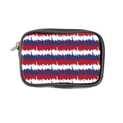 244776512ny Usa Skyline In Red White & Blue Stripes Nyc New York Manhattan Skyline Silhouette Coin Purse by PodArtist