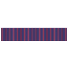 Mattress Ticking Wide Striped Pattern In Usa Flag Blue And Red Small Flano Scarf