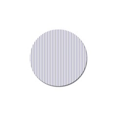 Mattress Ticking Narrow Striped Pattern In Usa Flag Blue And White Golf Ball Marker by PodArtist