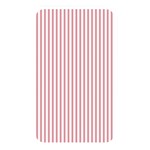 Mattress Ticking Narrow Striped USA Flag Red and White Memory Card Reader Front