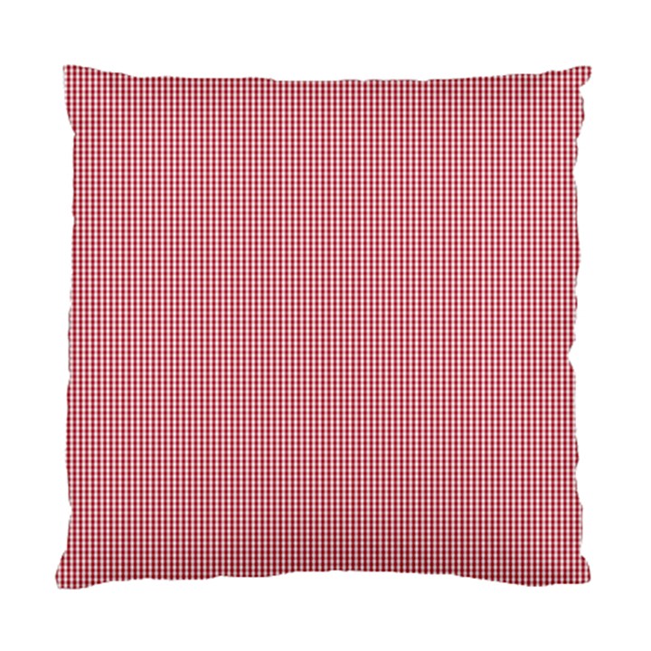 USA Flag Red Blood Mini Gingham Check Standard Cushion Case (One Side)