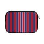 Large Red White and Blue USA Memorial Day Holiday Pinstripe Apple iPad Mini Zipper Cases Front