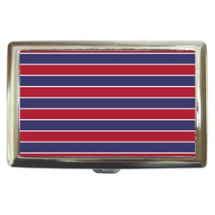 Large Red White And Blue Usa Memorial Day Holiday Pinstripe Cigarette Money Cases by PodArtist