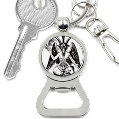 Devil Baphomet Occultism Bottle Opener Key Chains by Sapixe