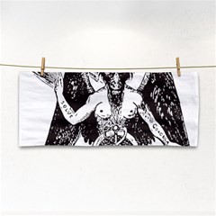 Devil Baphomet Occultism Hand Towel