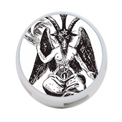 Devil Baphomet Occultism 4-port Usb Hub (one Side) by Sapixe