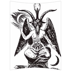 Devil Baphomet Occultism Back Support Cushion by Sapixe