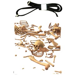 Skull Bone Skeleton Bones Shoulder Sling Bags by Sapixe