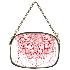 Mandala Pretty Design Pattern Chain Purses (one Side)  by Sapixe