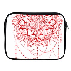 Mandala Pretty Design Pattern Apple Ipad 2/3/4 Zipper Cases by Sapixe