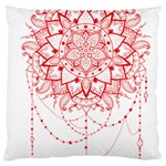 Mandala Pretty Design Pattern Large Flano Cushion Case (One Side) Front