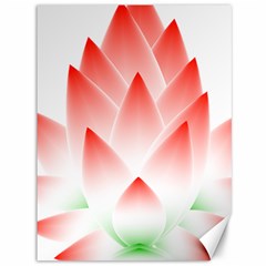 Lotus Flower Blossom Abstract Canvas 36  X 48   by Sapixe