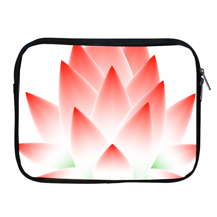 Lotus Flower Blossom Abstract Apple iPad 2/3/4 Zipper Cases