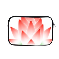 Lotus Flower Blossom Abstract Apple Macbook Pro 13  Zipper Case by Sapixe