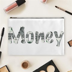 Word Money Million Dollar Cosmetic Bag (large)  by Sapixe