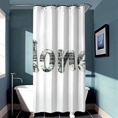 Word Money Million Dollar Shower Curtain 36  X 72  (stall)  by Sapixe