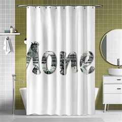 Word Money Million Dollar Shower Curtain 48  X 72  (small)  by Sapixe