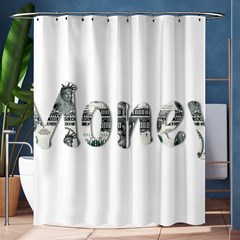 Word Money Million Dollar Shower Curtain 60  X 72  (medium)  by Sapixe