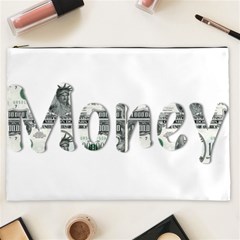 Word Money Million Dollar Cosmetic Bag (xxl)  by Sapixe