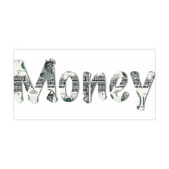 Word Money Million Dollar Yoga Headband by Sapixe