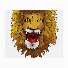 Lion Animal Roar Lion S Mane Comic Small Glasses Cloth by Sapixe