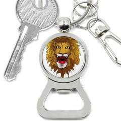 Lion Animal Roar Lion S Mane Comic Bottle Opener Key Chains by Sapixe