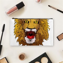 Lion Animal Roar Lion S Mane Comic Cosmetic Bag (medium)  by Sapixe