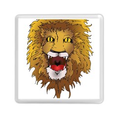 Lion Animal Roar Lion S Mane Comic Memory Card Reader (square)  by Sapixe