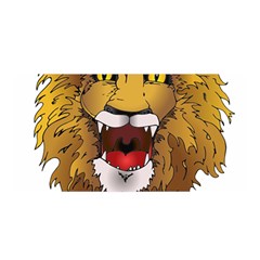 Lion Animal Roar Lion S Mane Comic Satin Wrap by Sapixe