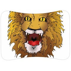 Lion Animal Roar Lion S Mane Comic Velour Seat Head Rest Cushion by Sapixe